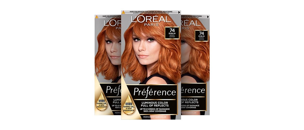 Préférence 7.4 Dublin Kupferblond - Produktabbildung